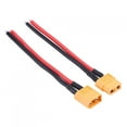 thumbnail image 1 of OTVIAP 2Pcs/Set XT60 Female Male Connector Adapter 14AWG Silicone Cable Wire RC Accessory, RC Accessory, XT60 Connector Cable, 1 of 9
