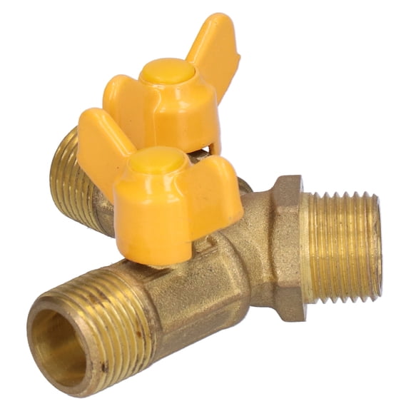 OTVIAP 3 Way Propane/Natural Gas Quick Disconnect Switch Valve /2 Male Thread