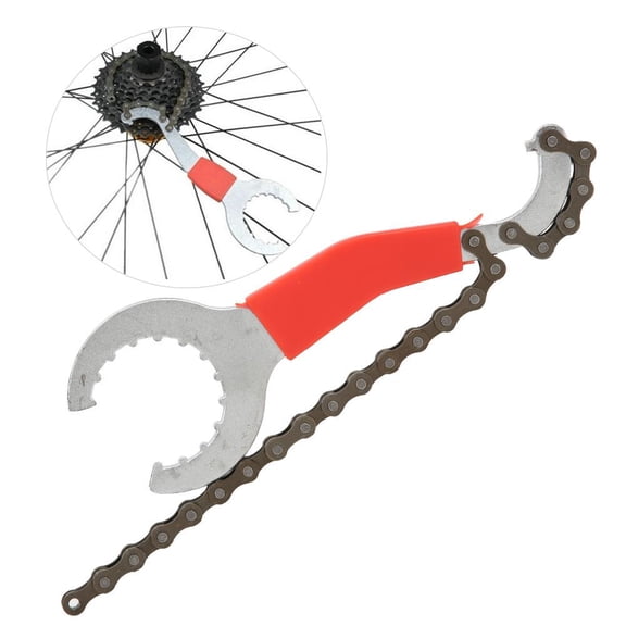 OTVIAP 3 in 1 Portable  Repairing Tool  Wrench, Freewheel Chain Remover,  Chain Spanner