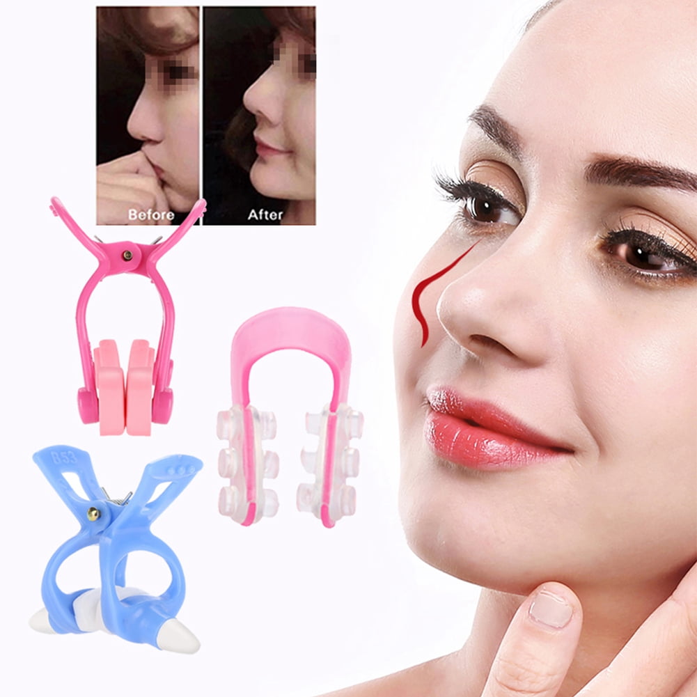 Nose Up Lifting Shaping Shaper Orthotics Clip Nose Massager Straighten  Slimmer
