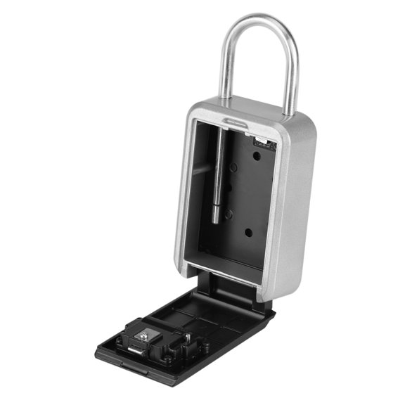 OTVIAP 4-Digit Safe Security Outdoor Storage Key Box Holder Door Hanging Combination Lock, Key Lock Box, Storage Lock Box