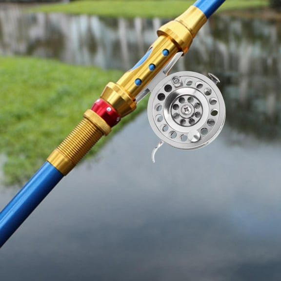 OTVIAP 50-60 Saltwater Ice Reels High Full Metal Ice Fishing Reel Tackle