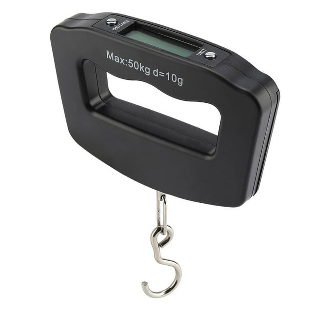 OTVIAP 50KG Digital Hand Carry Hanging Luggage Weighing Measuring