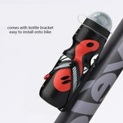 OTVIAP 650ml Water Bottle with Bicycle Holder Cage Bracket for Cycling Mountain Bikes,Water Bottle, Water Bottle Holder