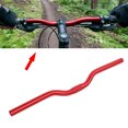 thumbnail image 1 of OTVIAP Aluminum Mountain Bike Road Bicycle Fixed Gear Riser Bar Handlebar 25.4mm*520mm, Bicycle Riser Bar, Bicycle Handlebar, 1 of 7