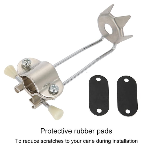 OTVIAP Cane Ice Grip Attachment Walking Mobility Crutches Non-slip Ice Grip,Cane Ice Grip, Crutch Ice Grip