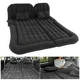 thumbnail image 1 of OTVIAP Car Mattress With Pump, 126cm Portable Travel Camping Inflatable Air Mattress With 2 Pillows Full Size For Travel Home Outdoor Camping, Extended Back Seat Airbed For Truck, RV (Black), 1 of 8