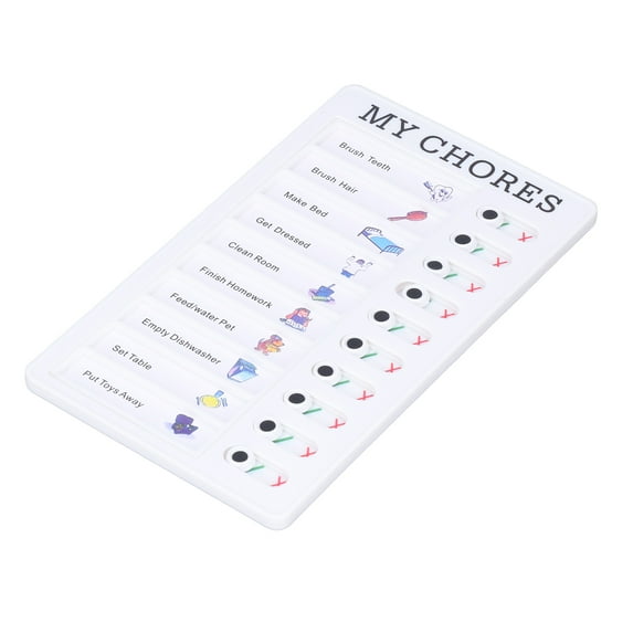 OTVIAP Chore Chart Memo Boards Detachable PVC Organization Bulletin Board Decorations, Multicolor