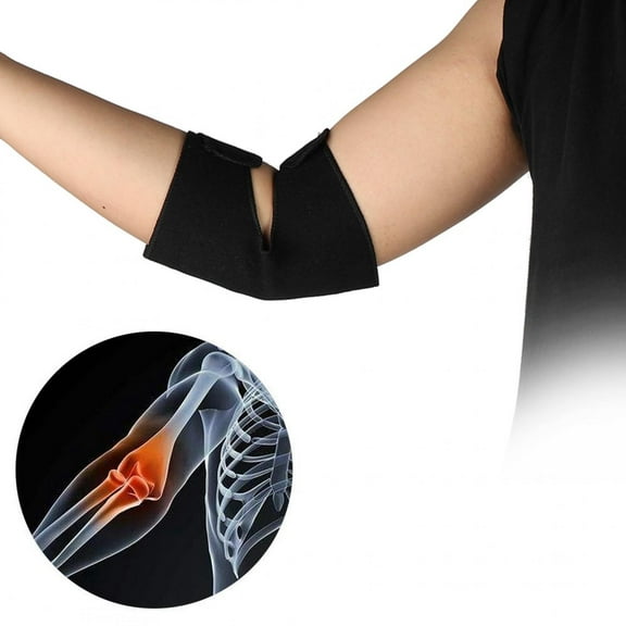 OTVIAP Elbow Pad, Adjustable Elbow Brace,Adjustable Breathable Self-Heating Sports Elbow Protector Pad Support Braces Magnetic