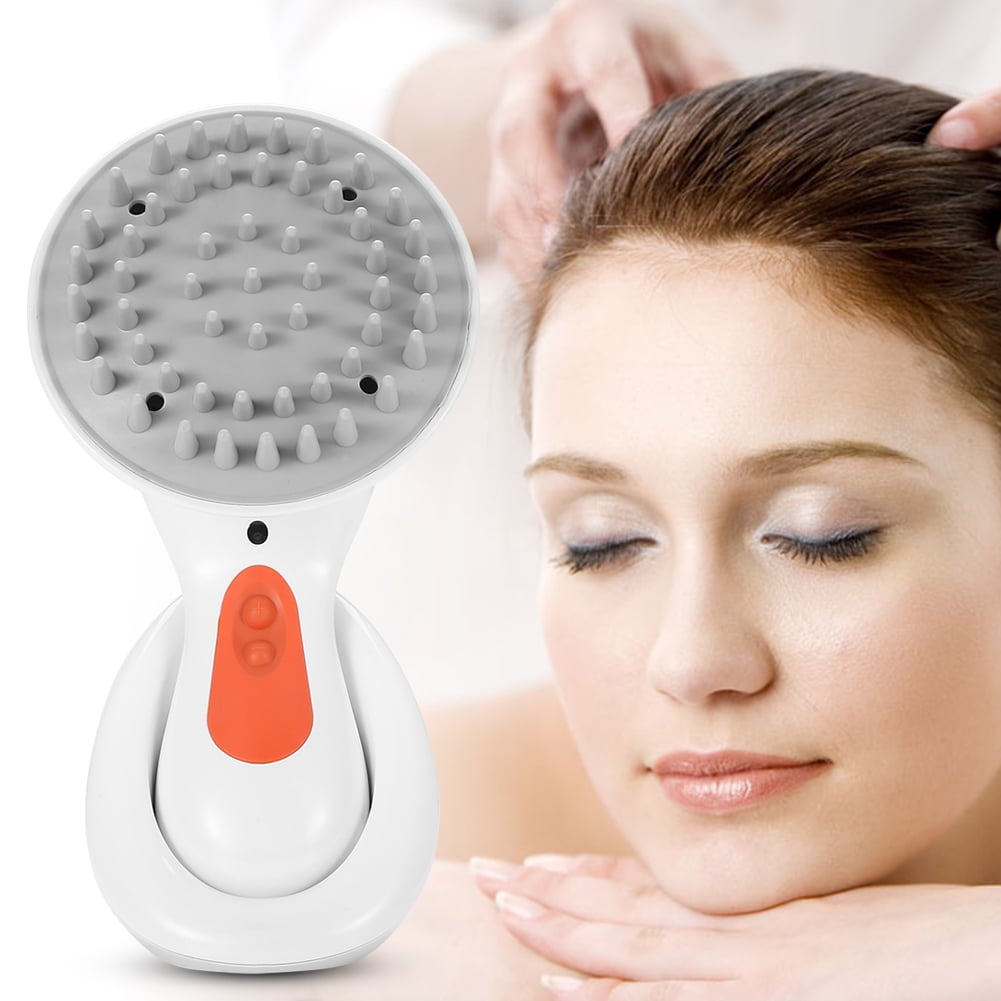 OTVIAP Electric Head Massaging Brush Waterproof Vibration Hair Scalp