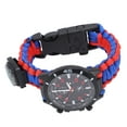 thumbnail image 1 of OTVIAP Emergency Survival Watch,Survival Sport Watch,6 in 1 Survival Wrist Watch Multifunctional Outdoor Gear for Man and Women Emergency Survival, 1 of 8