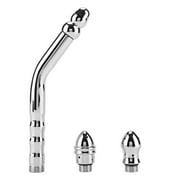OTVIAP Enema Shower ,Anal Douche Curved Vaginal Cleaner Wash Cleansing Enema Bidet Faucet with 2 Shower Heads,Anal Cleaner