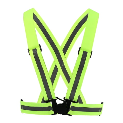 OTVIAP High-Visibility cycling Safety Vest, Elastic Green