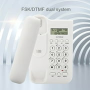 OTVIAP Home Hotel Wired Desktop Wall Phone Office Landline Telephone , Home Phone, Home Telephone