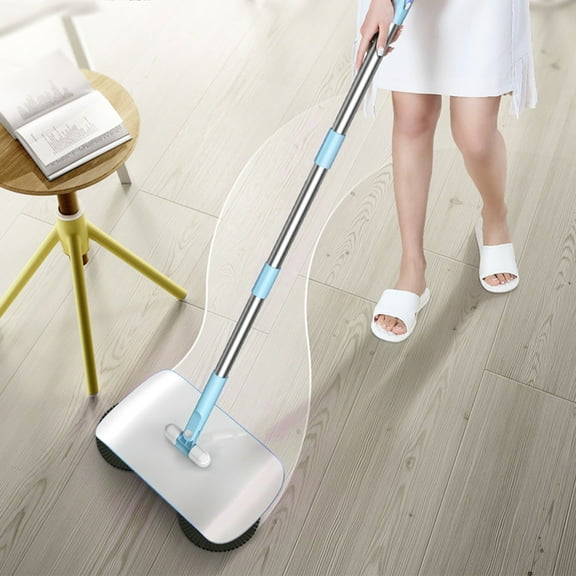 OTVIAP Household Hand Push Sweeper Sweeping Machine Mop Broom Dustpan Floor Cleaning Tools,Hand Push Sweeper,Sweeper