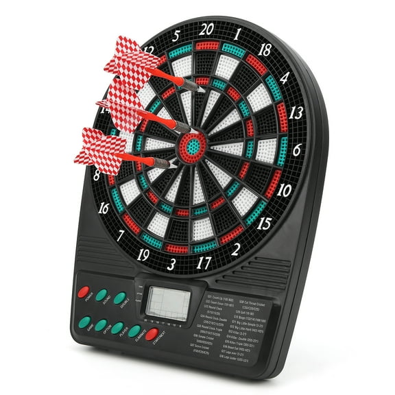 OTVIAP LCD Display Electronic Dartboard, 3 Pieces