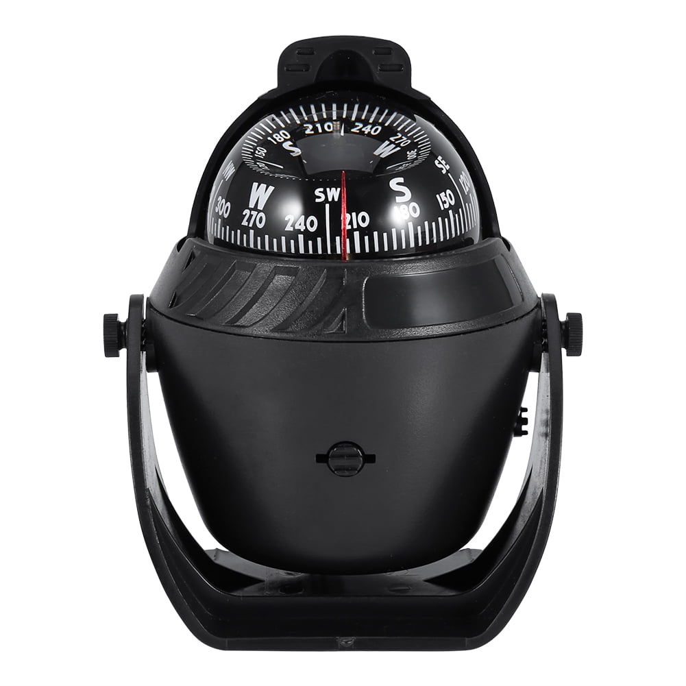 OTVIAP LED Light Compass,High  LED Light Pivoting Compass Navigation Electronic Compass For Marine Boat Car, Pivoting Compass