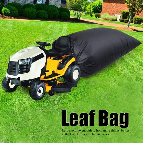 OTVIAP Leaf Bag,Leaves Waste Bag,Lawn Tractor Leaf Bag Garden Lawn Leaves Waste Trash Collection Bag Cleaning Tool