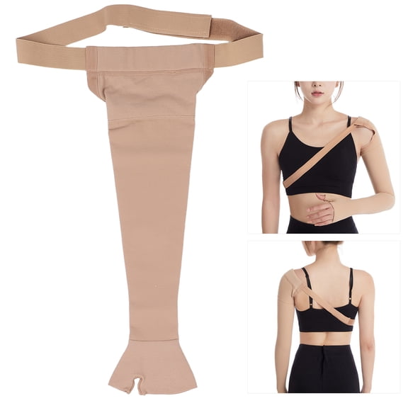 OTVIAP Lymphedema Compression Arm Sleeve Polyurethane Post Mastectomy Support Arm Sleeve for Swelling Support,Lymphedema Arm Support Sleeve,Mastectomy Compression Arm Sleeve