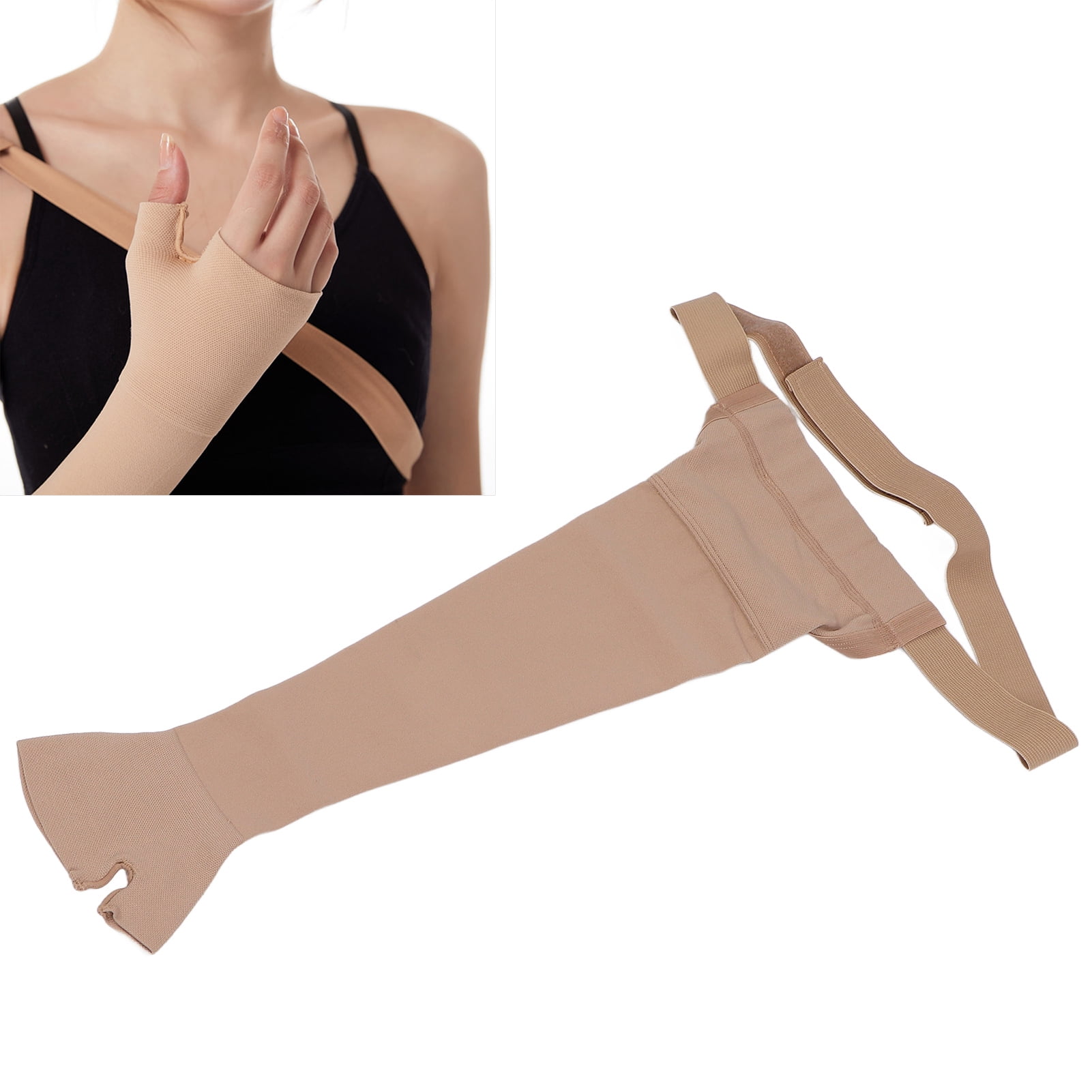 OTVIAP Lymphedema Compression Arm Sleeve, Post Mastectomy Support Arm  Sleeve for Swelling Support