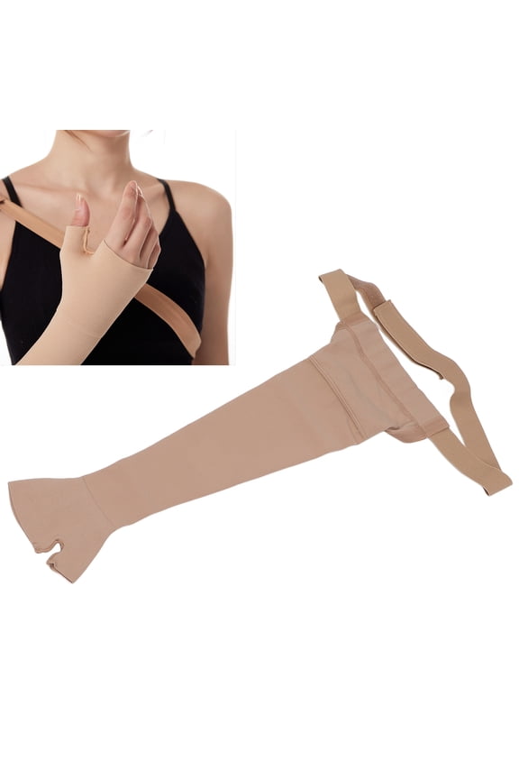 OTVIAP Lymphedema Compression Arm Sleeve, Post Mastectomy Support Arm Sleeve for Swelling Support