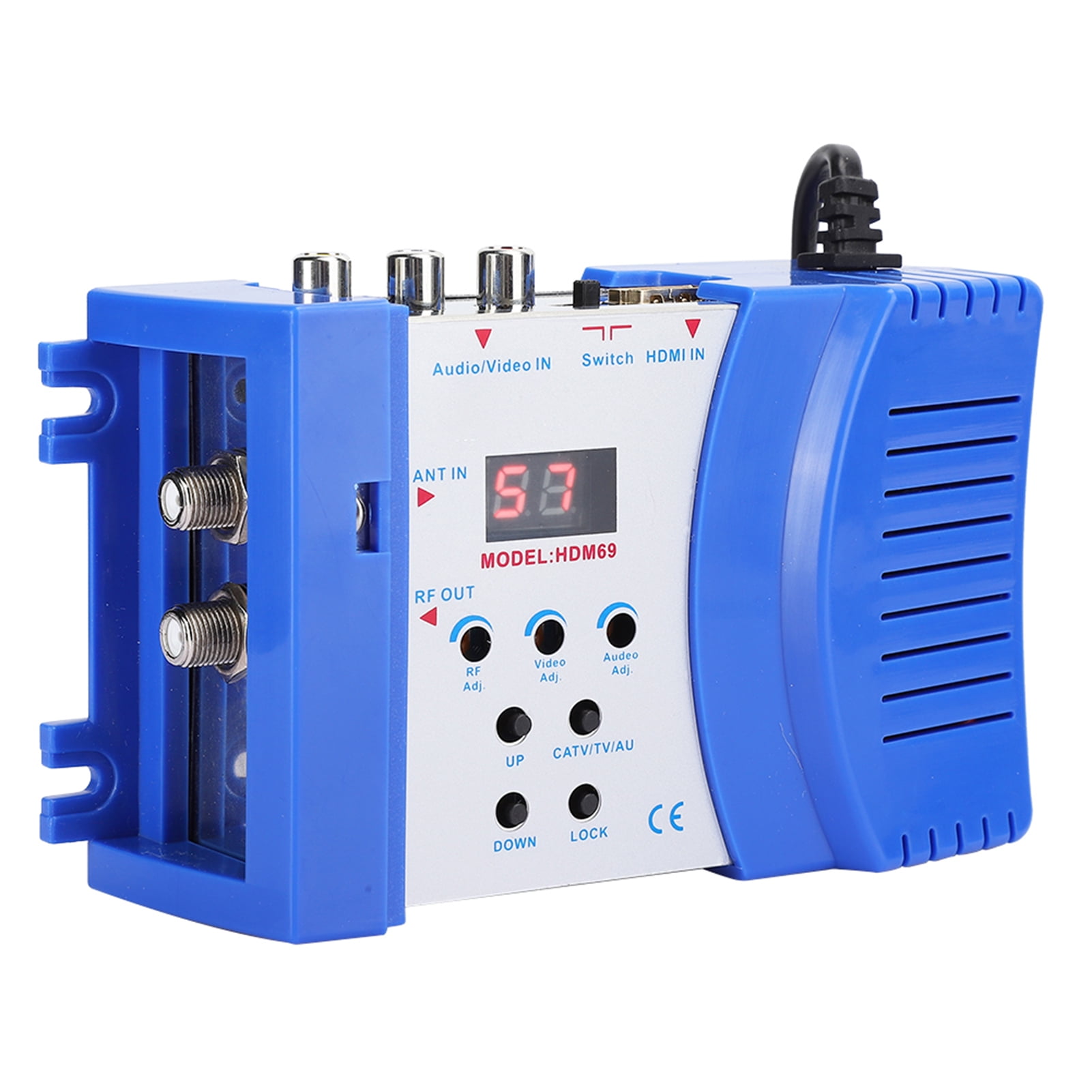 OTVIAP Modulator,Modulator for EU,HDM69 Digital RF Modulator AV to RF