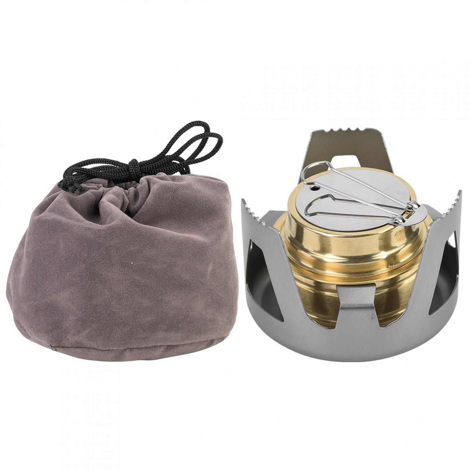 OTVIAP Outdoor Alcohol Stove,,Outdoor Portable UltraLight Mini Cooking Alcohol Fuel Stove BBQ