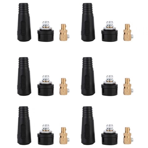 OTVIAP Pure Copper Welding Cable Connector Welding Cable Quick Connector Pair For Mechanical Electricity, Industry