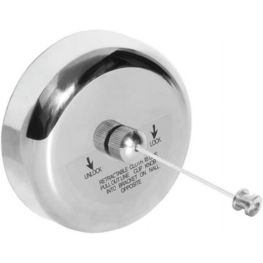 OTVIAP Retractable Clothesline 304 Stainless Steel  With Adjustable Rope Shower Clothes Line For Outdoor And Indoor,9.2ft