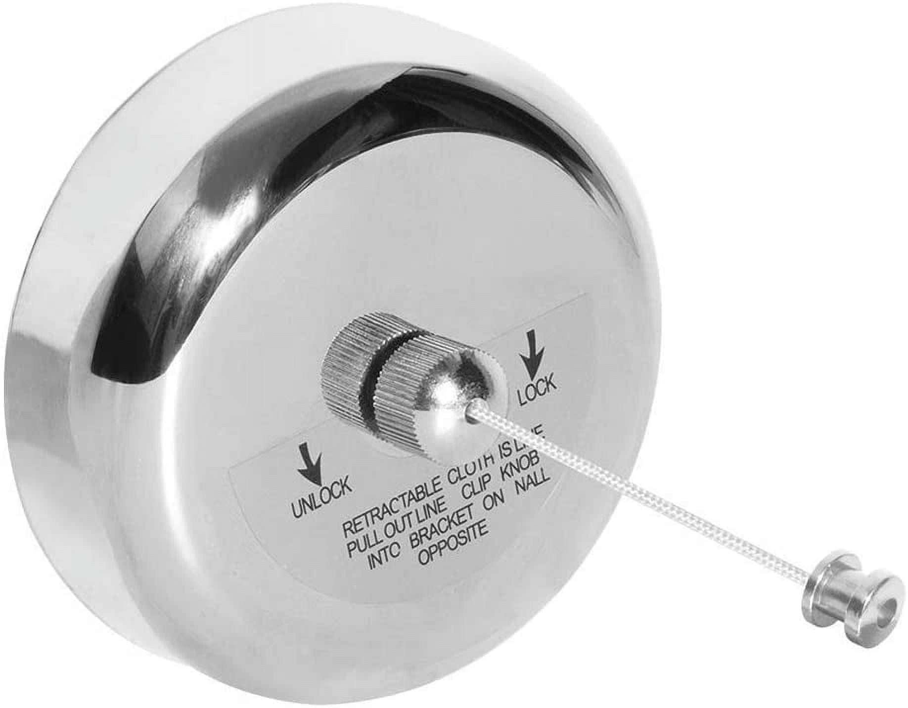 OTVIAP Retractable Clothesline 304 Stainless Steel with Adjustable Rope Shower Clothes Line for Outdoor and Indoor 9.2ft Walmart Business Supplies