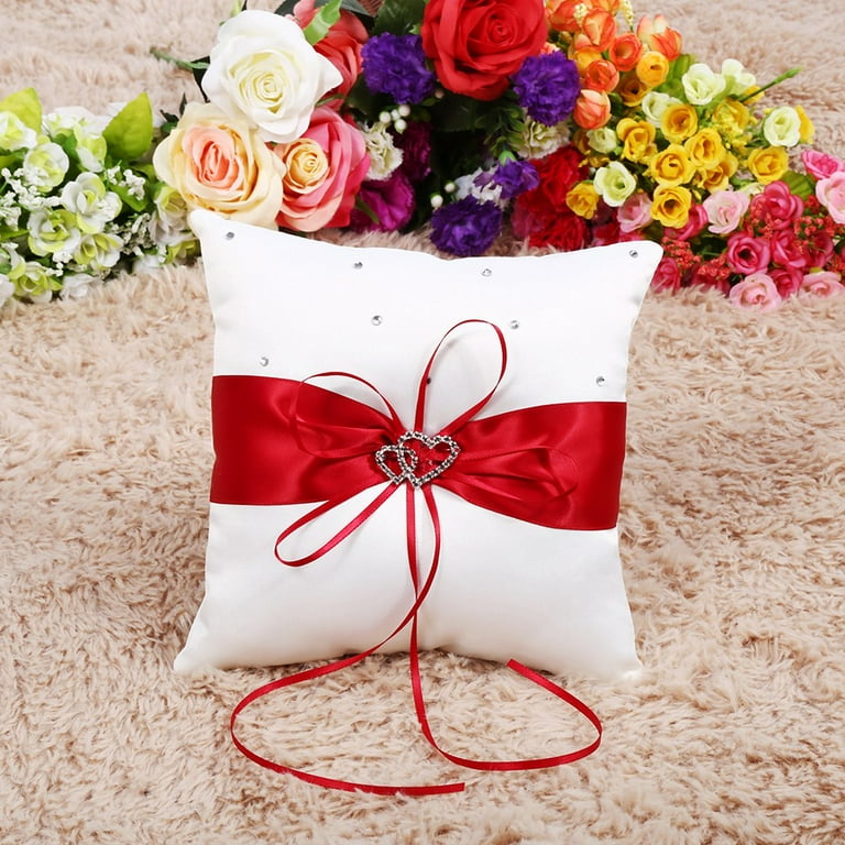 Wedding ring holder pillow hotsell