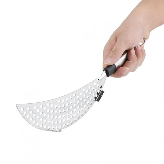 OTVIAP Stainless Steel Pot Strainer Kitchen Colander Drainer All Purpose Food Strainer, Pot Strainer, Stainless Steel Drainer