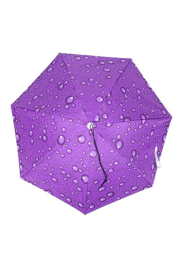 Sun Umbrella,Fishing Umbrella,77cm Sunscreen Windproof -Mounted Umbrella Top Folding Hat Umbrella