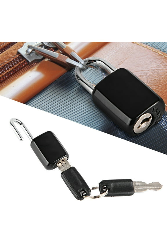 TSA21011 Luggage Key Travel Lock Customs Suitcase Mini Security Padlock, Security Padlock, Key Travel Lock