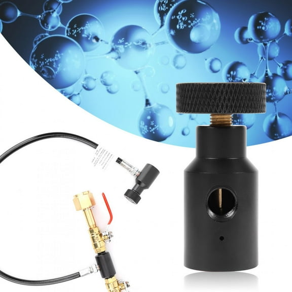 OTVIAP Tank On/Off Refill Adapter,1/8NPT CO2 Carbonator Cylinder Tank On/Off Refill Adapter for  TR21*4,CO2 Refill Adapter
