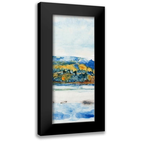 OToole, Tim 10x18 Black Modern Framed Museum Art Print Titled - Island Mist II