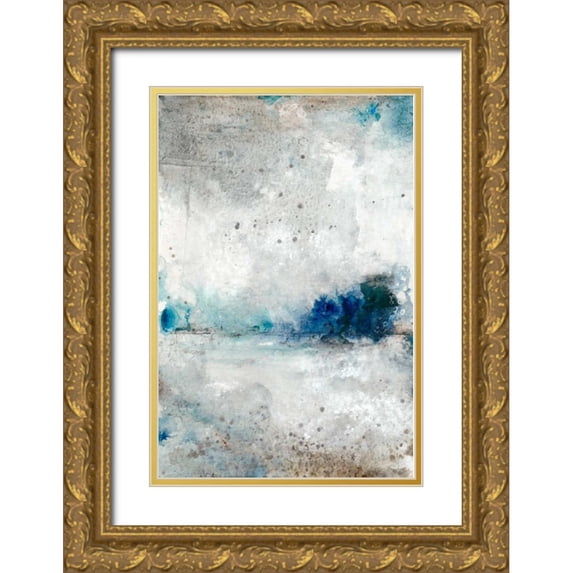 OToole, Tim 11x14 Gold Ornate Wood Framed with Double Matting Museum Art Print Titled - Cool Morning I