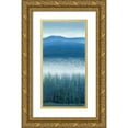 thumbnail image 1 of OToole, Tim 11x18 Gold Ornate Wood Framed with Double Matting Museum Art Print Titled - Valley Fog II, 1 of 4