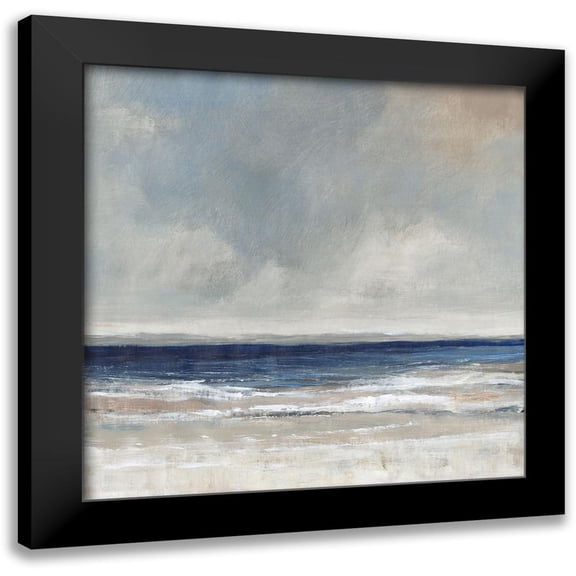 OToole, Tim 12x12 Black Modern Framed Museum Art Print Titled - Distant Land I