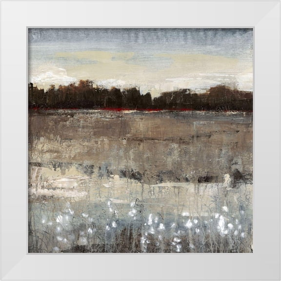 OToole, Tim 12x12 White Modern Wood Framed Museum Art Print Titled - Distant Grove I