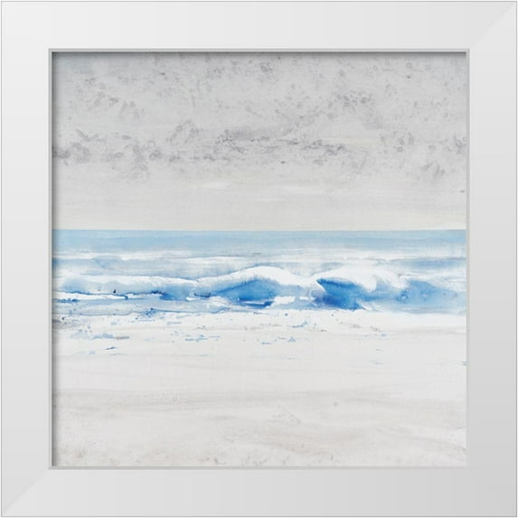 OToole, Tim 12x12 White Modern Wood Framed Museum Art Print Titled - Whitewater II