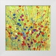 thumbnail image 1 of OToole, Tim 12x12 White Modern Wood Framed Museum Art Print Titled - Wildflower Patch I, 1 of 4