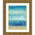 thumbnail image 1 of OToole, Tim 12x14 Gold Ornate Wood Framed with Double Matting Museum Art Print Titled - Beach Horizon II, 1 of 4