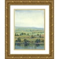 thumbnail image 1 of OToole, Tim 12x14 Gold Ornate Wood Framed with Double Matting Museum Art Print Titled - Paradise Valley II, 1 of 4