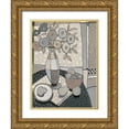 thumbnail image 1 of OToole, Tim 12x14 Gold Ornate Wood Framed with Double Matting Museum Art Print Titled - Table Top I, 1 of 4