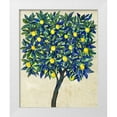 thumbnail image 1 of OToole, Tim 12x14 White Modern Wood Framed Museum Art Print Titled - Lemon Tree Composition II, 1 of 4