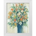 thumbnail image 1 of OToole, Tim 12x14 White Modern Wood Framed Museum Art Print Titled - Vase of Spring Flowers II, 1 of 4