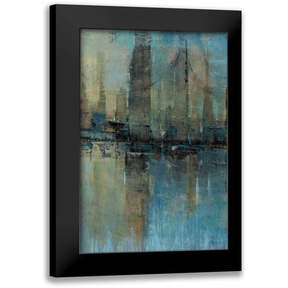 OToole, Tim 13x18 Black Modern Framed Museum Art Print Titled - Downtown I