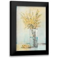 thumbnail image 1 of OToole, Tim 13x18 Black Modern Framed Museum Art Print Titled - Yellow Spray in Vase I, 1 of 5