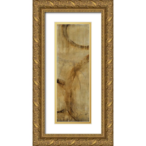 OToole, Tim 13x32 Gold Ornate Wood Framed with Double Matting Museum Art Print Titled - Orbit III